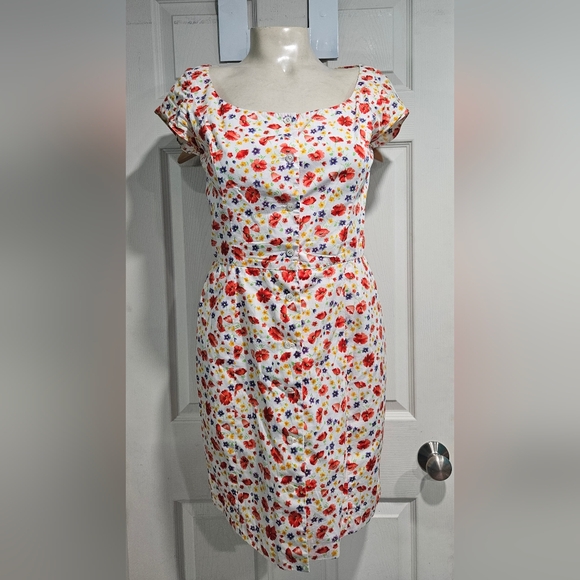 Vintage RALPH Poppy Dress - Picture 1 of 5